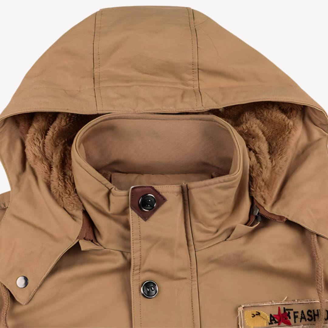 Lässige Winterjacke für Herren mit Taschen | Loravelle 6