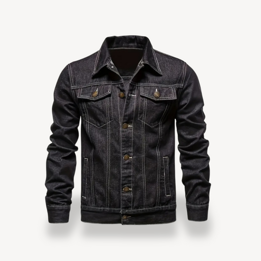 Lässige und stylische Jeansjacke für Herren | Loravelle 0