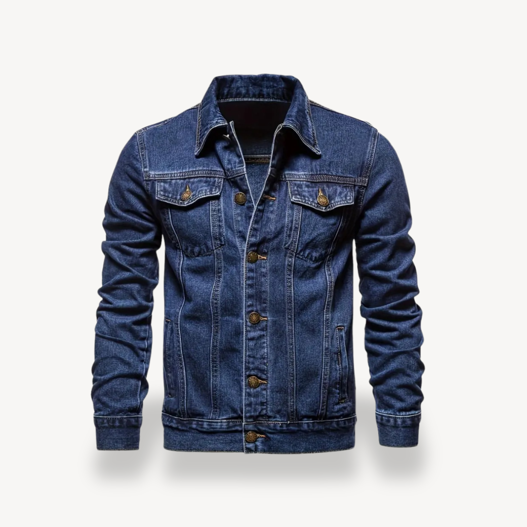 Lässige und stylische Jeansjacke für Herren | Loravelle 1