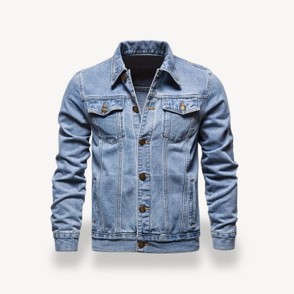 Lässige und stylische Jeansjacke für Herren | Loravelle 2