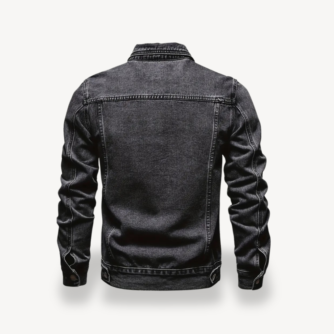 Lässige und stylische Jeansjacke für Herren | Loravelle 4