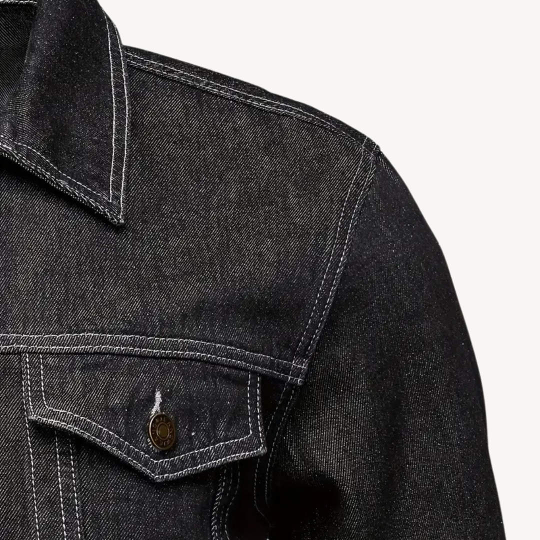 Lässige und stylische Jeansjacke für Herren | Loravelle 5