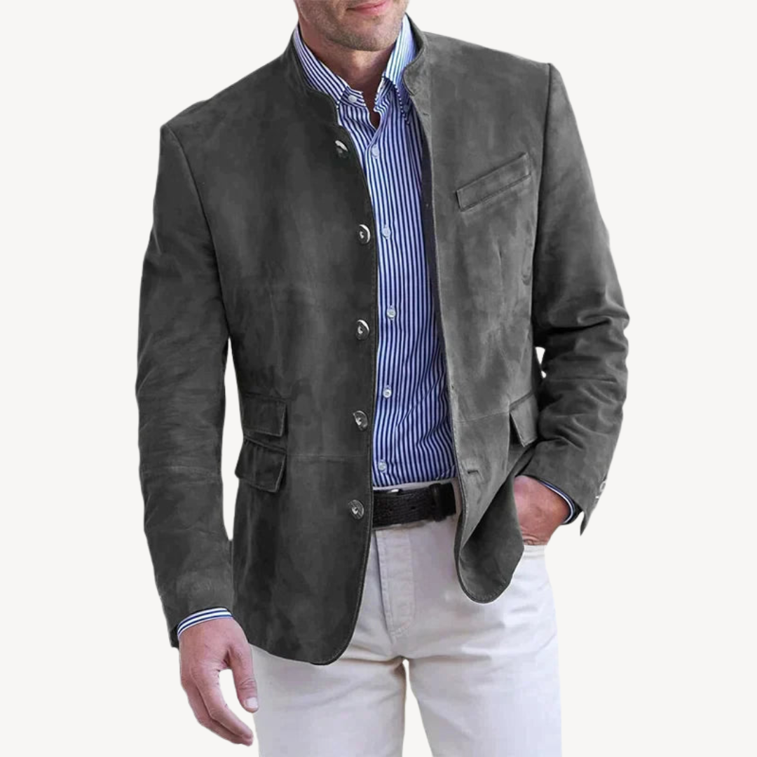 Lässiger Blazer für Herren mit Knöpfen | Loravelle 3