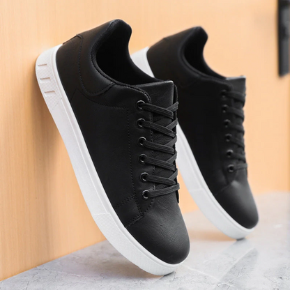 Leder Turnschuhe - Herren Schnürschuhe für den Alltag-Chaps Herrenmode