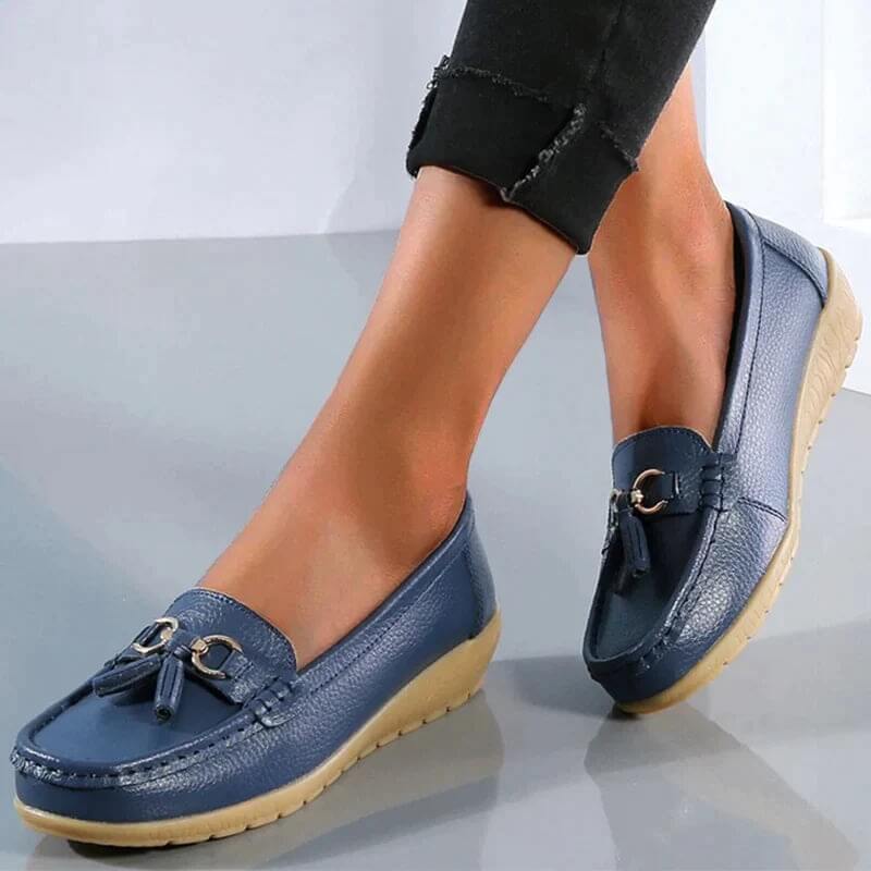Damen Loafer Orthopädisch Bequem Schuhe