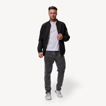 Leichte Bomberjacke aus Polyester für Herren | Loravelle 6