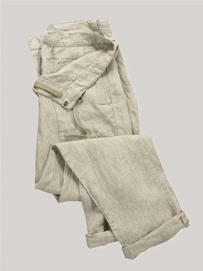 Leinenhose Leichte Bequeme Sommerhose für Männer - BerlinGlamour