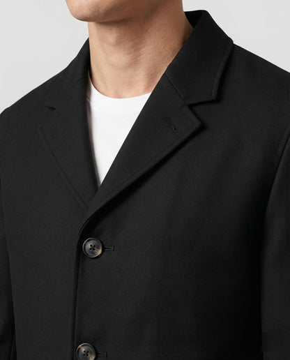 Leichter Trenchcoat Herren Khaki Sommer Mantel Wasserabweisend