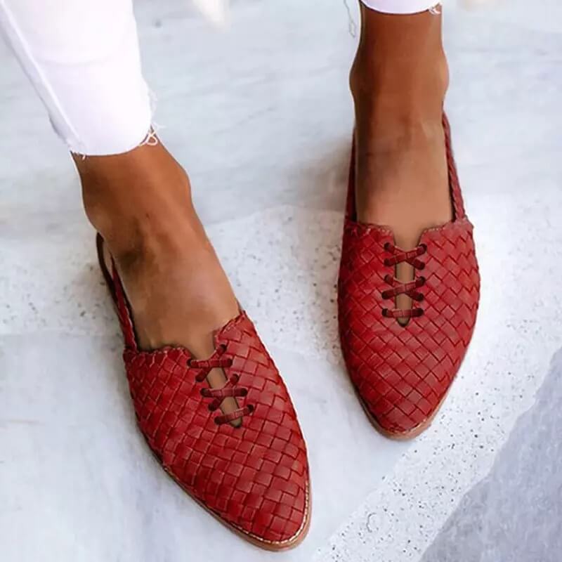 Ledersandalen Luxus Komfort Schuhe Damenschuhe
