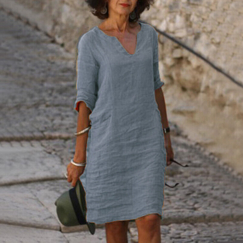 Elegantes und bequemes Leni Kleid