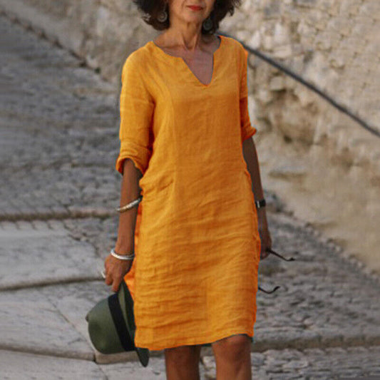 Elegantes und bequemes Leni Kleid