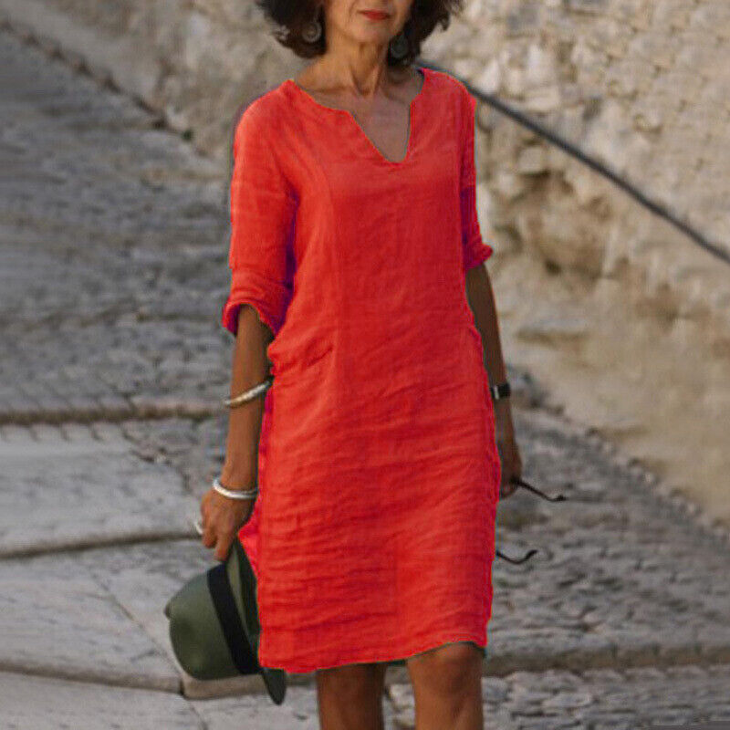 Elegantes und bequemes Leni Kleid