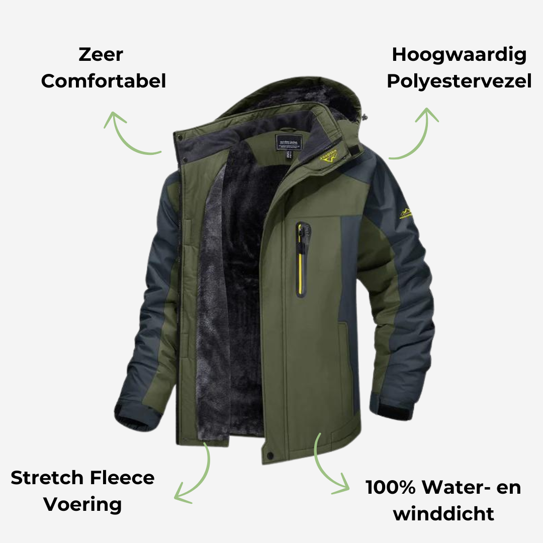 Wasserdichte Winterjacke Männer Warm Isoliert