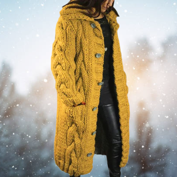 Weiche Strickjacke Damen Warm Bequem