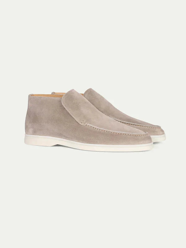 Lederschuhe Herren Slip-On Loafer Wildleder Hoch - BerlinGlamour