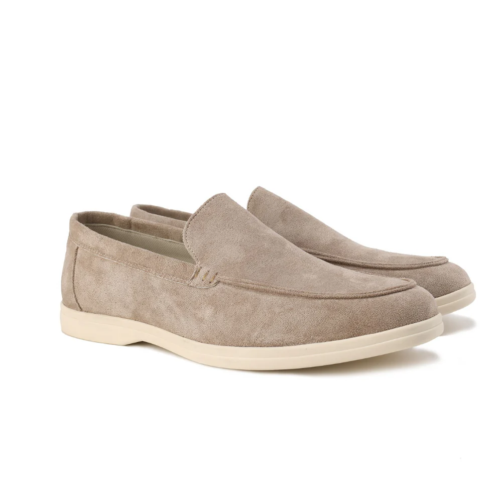 Herren Loafer Wildleder Schuhe Elegant