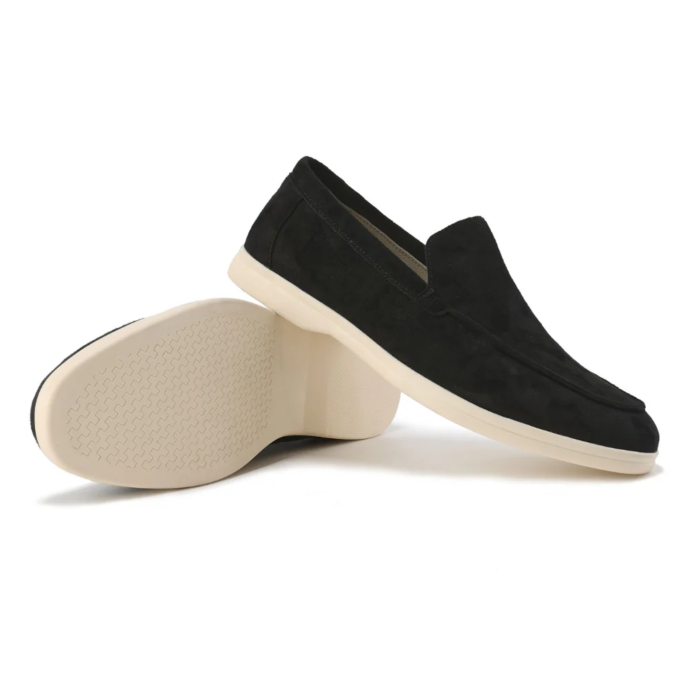 Herren Loafer Wildleder Schuhe Elegant