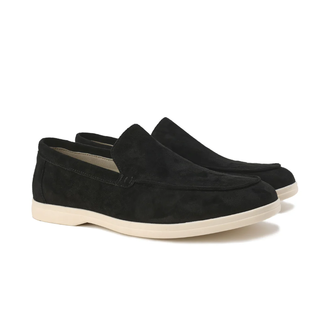 Herren Loafer Wildleder Schuhe Elegant