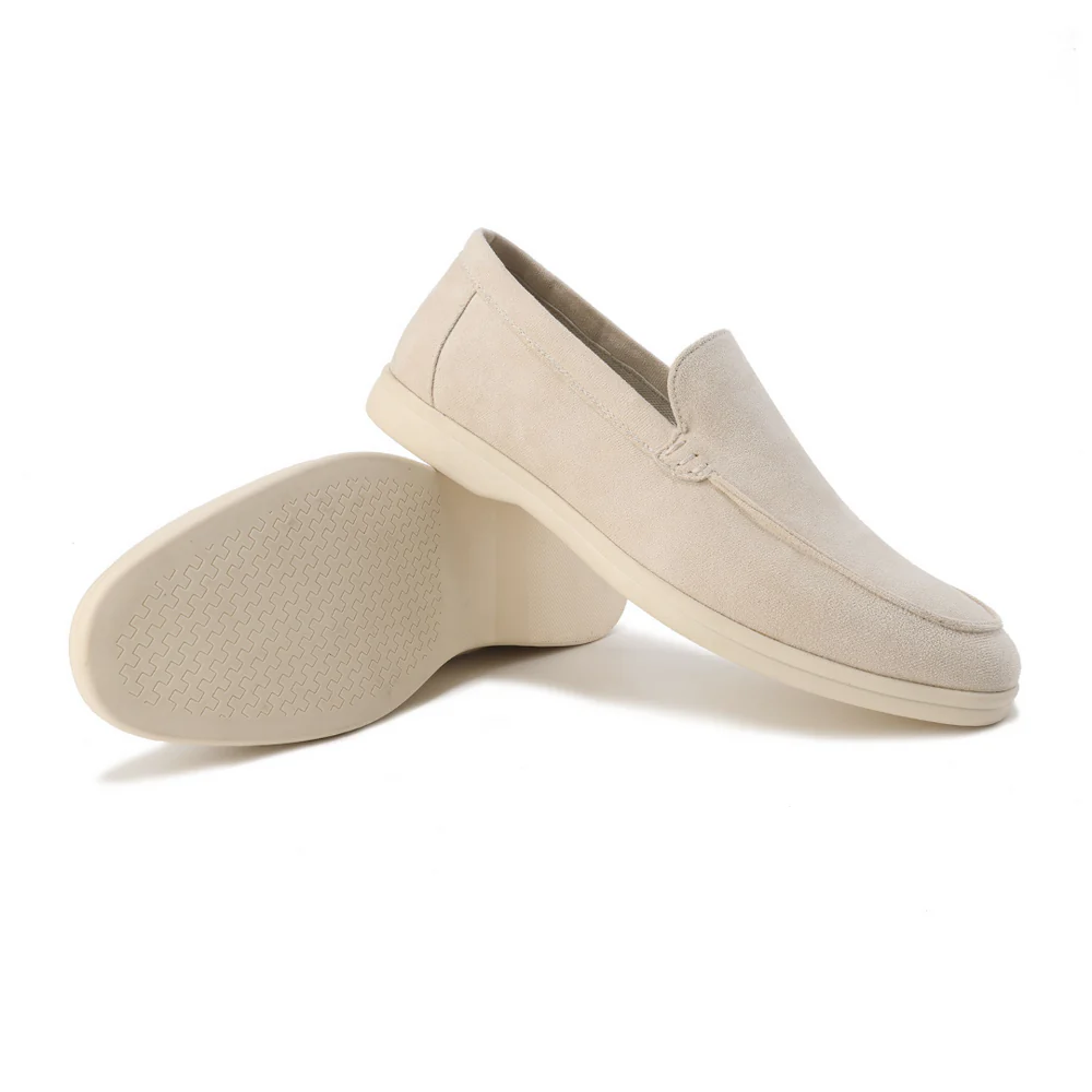 Herren Loafer Wildleder Schuhe Elegant
