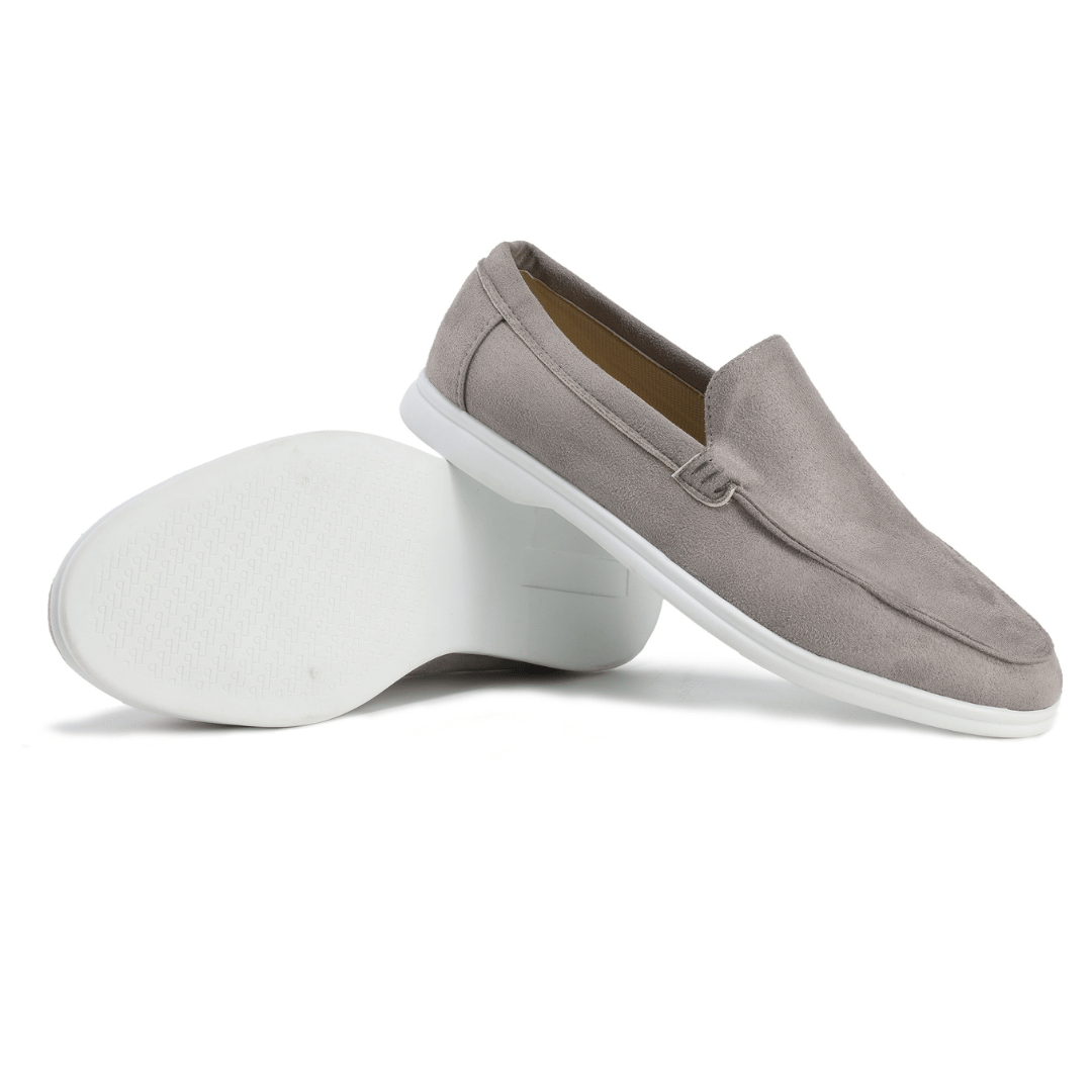 Herren Slip-On Schuhe Wildleder Bequem Frühling