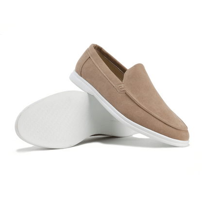 Herren Slip-On Schuhe Wildleder Bequem Frühling