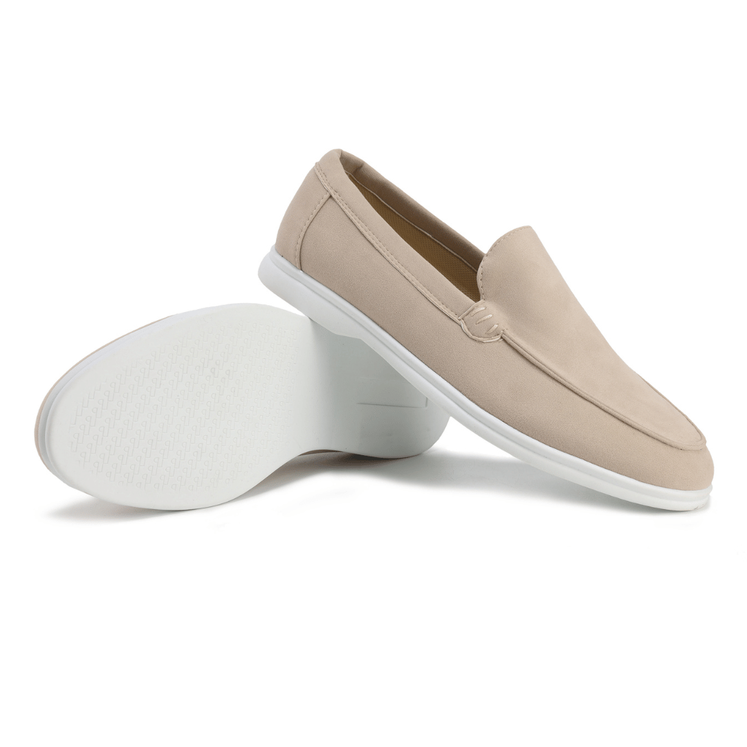 Herren Slip-On Schuhe Wildleder Bequem Frühling