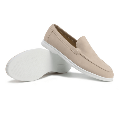 Herren Slip-On Schuhe Wildleder Bequem Frühling