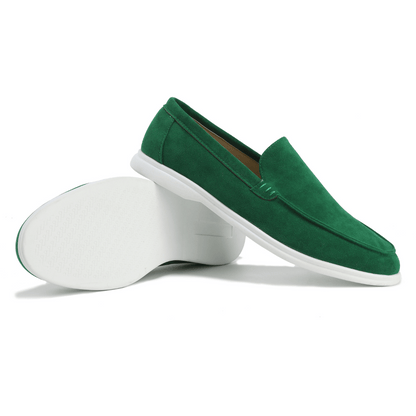 Herren Slip-On Schuhe Wildleder Bequem Frühling