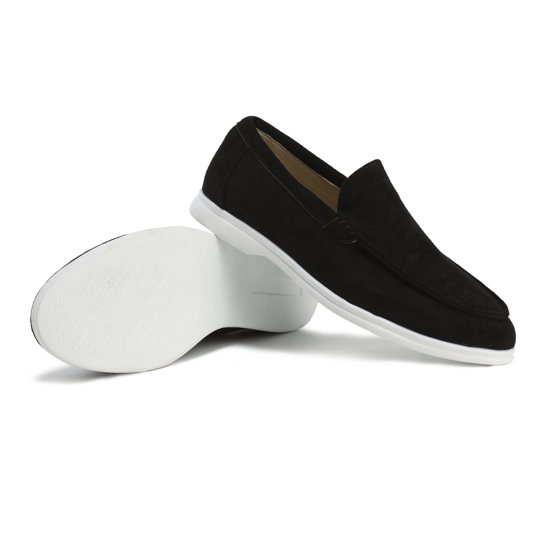 Herren Slip-On Schuhe Wildleder Bequem Frühling