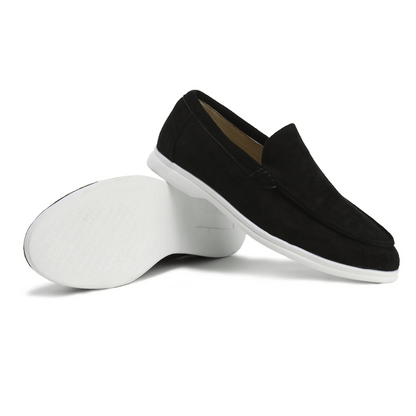 Herren Slip-On Schuhe Wildleder Bequem Frühling