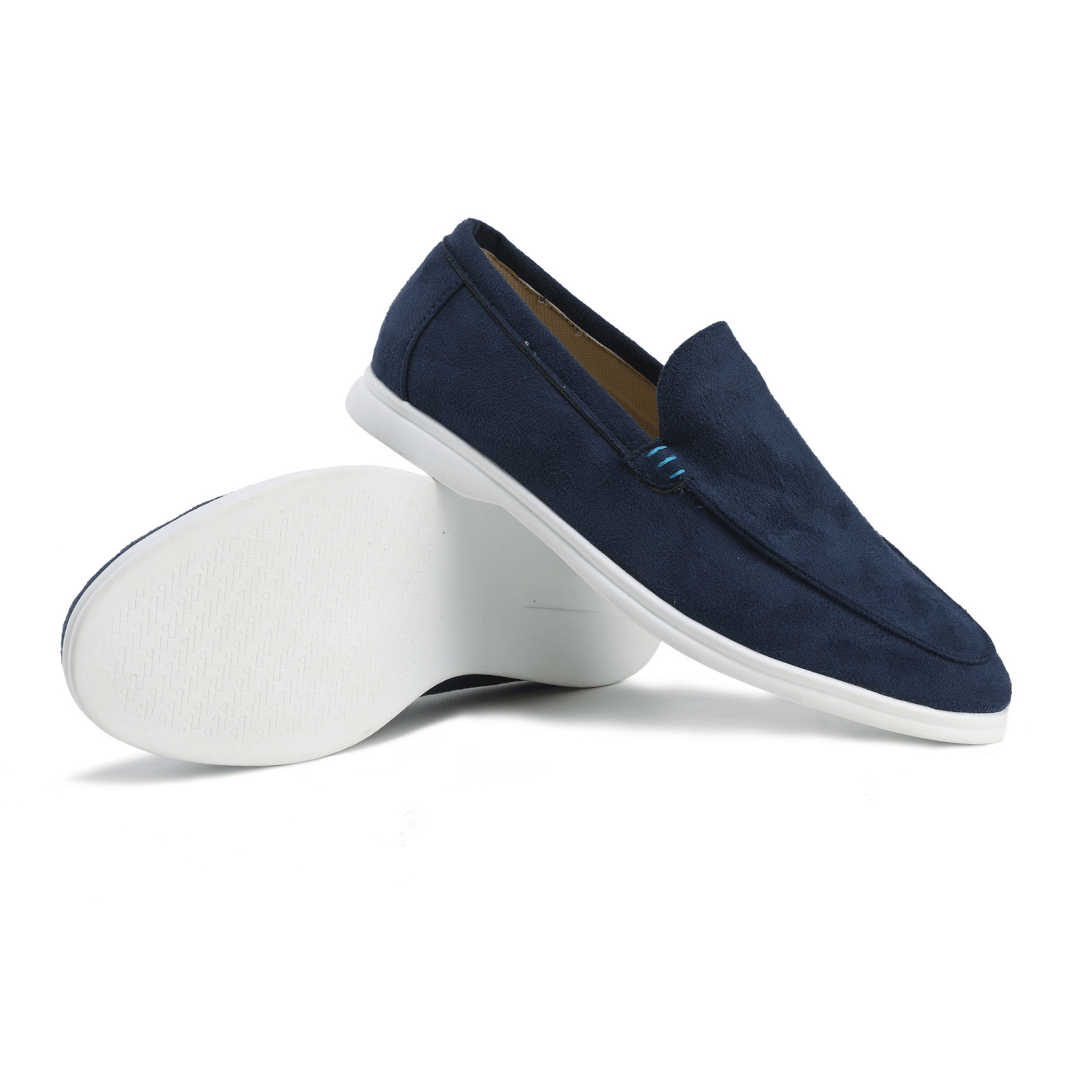 Herren Slip-On Schuhe Wildleder Bequem Frühling