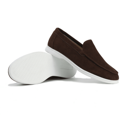 Herren Slip-On Schuhe Wildleder Bequem Frühling