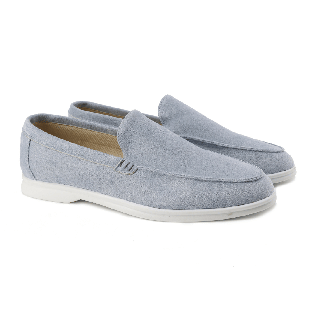 Herren Slip-On Schuhe Wildleder Bequem Frühling