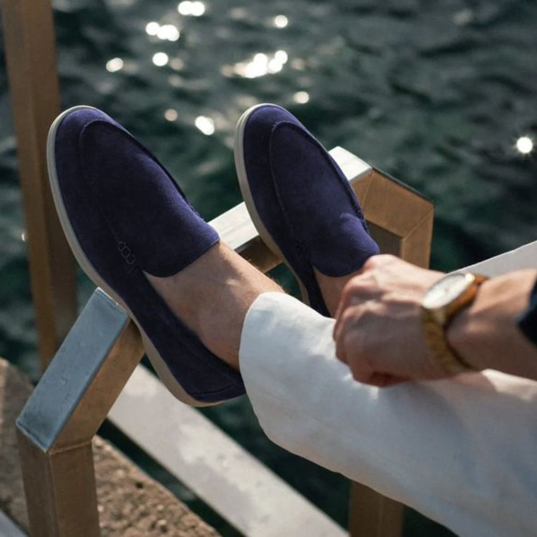 Herren Slip-On Schuhe Wildleder Bequem Frühling - BerlinGlamour