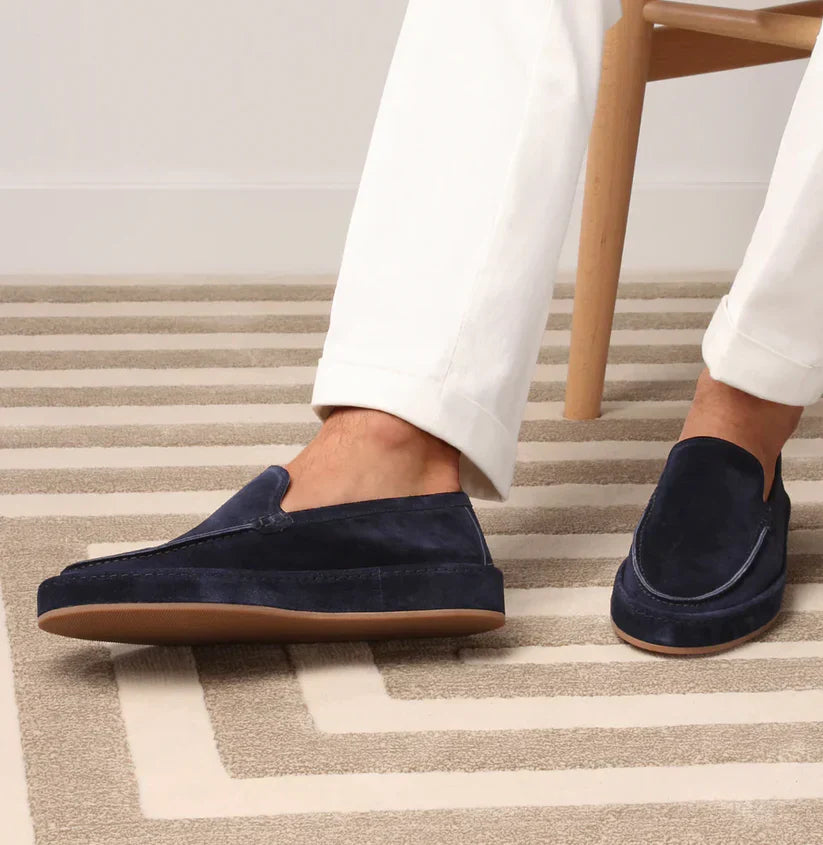 Rutschfeste Herren Loafers aus Wildleder - BerlinGlamour