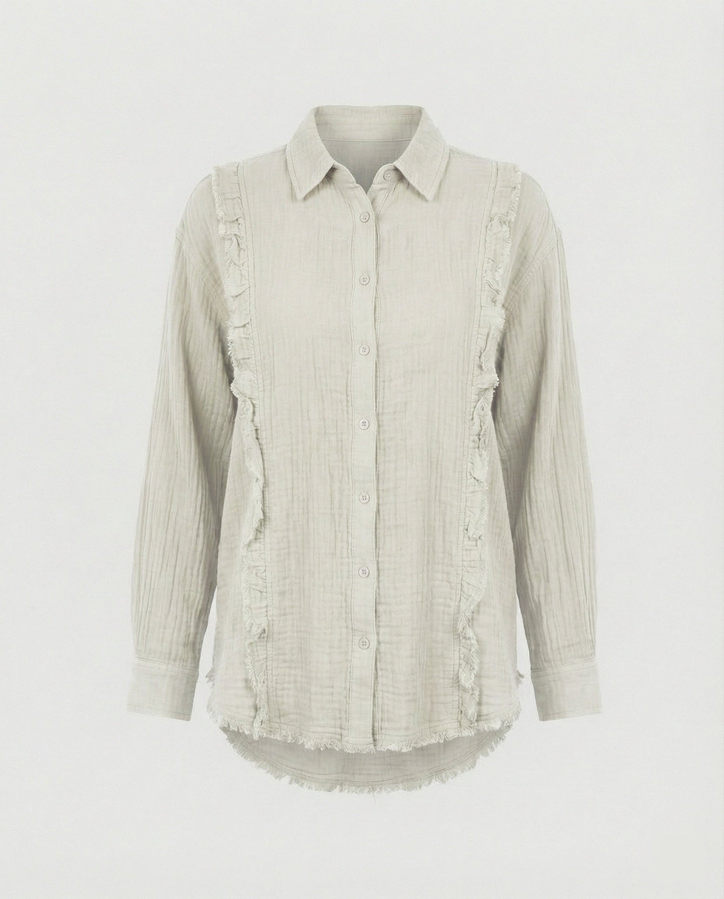 Damenbluse Rüschenbluse Retro Look Elegant