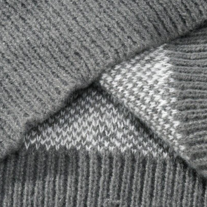 Loravelle | Abstrakter Strickpullover für Herren – Baumwolle, lässige Streetwear 1