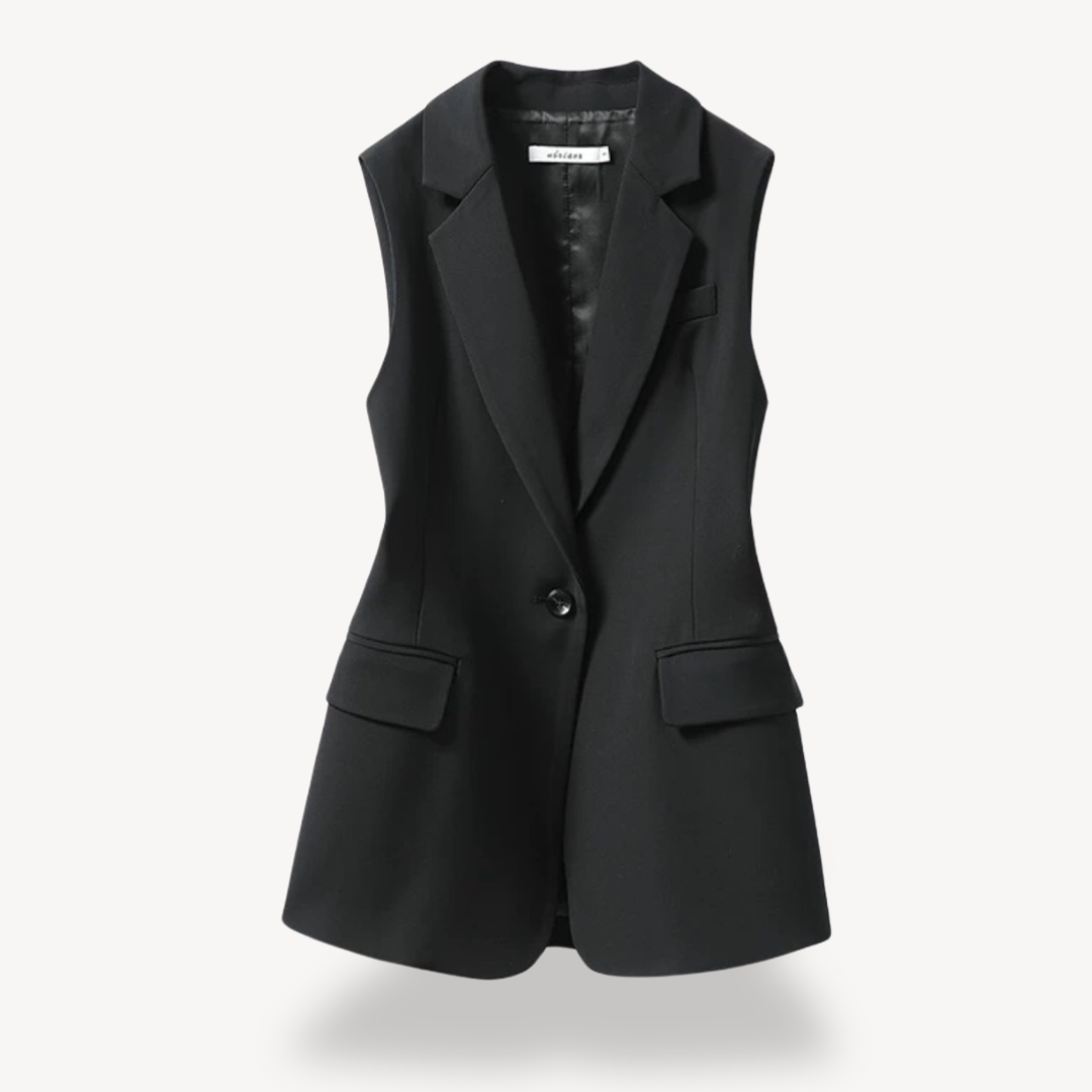 Loravelle | Ärmelloser Blazer für Damen 0