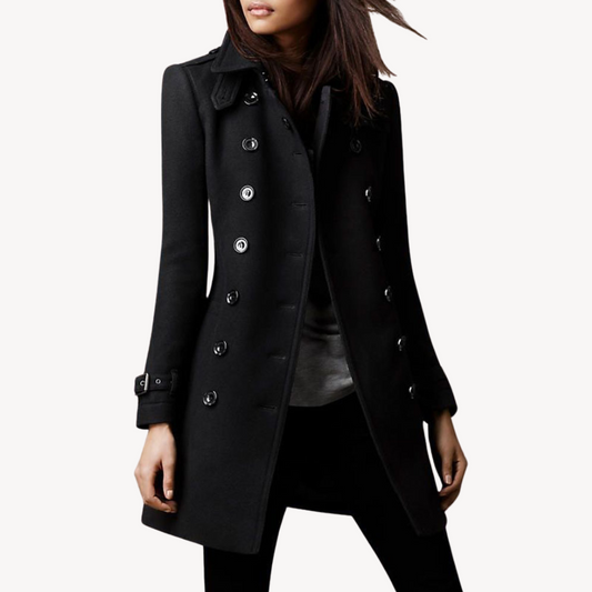 Loravelle | Damen-Peacoat aus Wolle 0