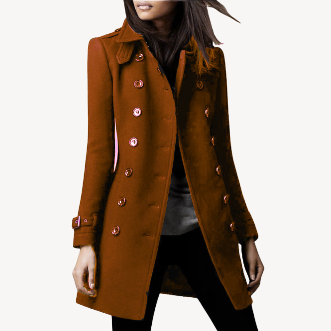 Loravelle | Damen-Peacoat aus Wolle 3