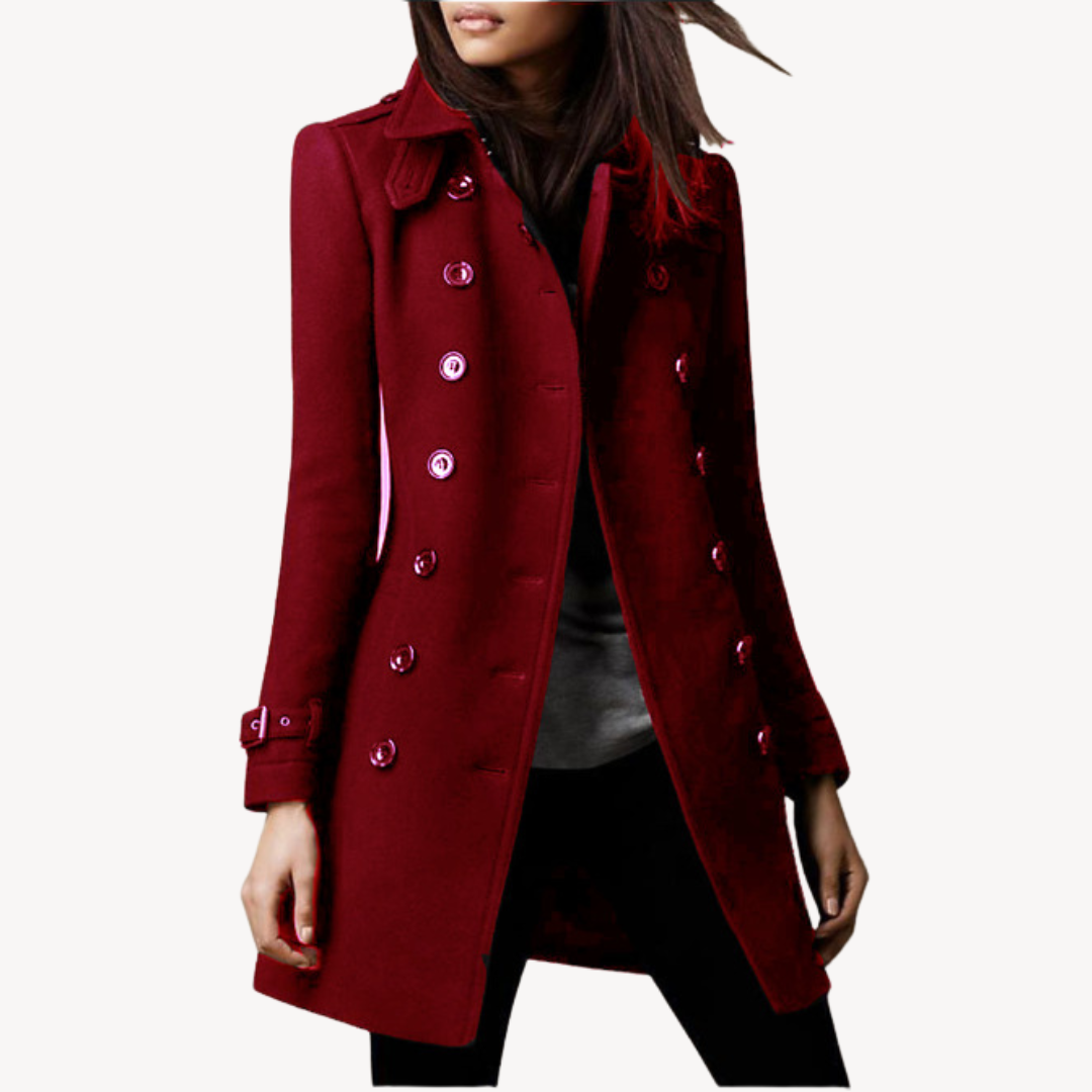 Loravelle | Damen-Peacoat aus Wolle 4