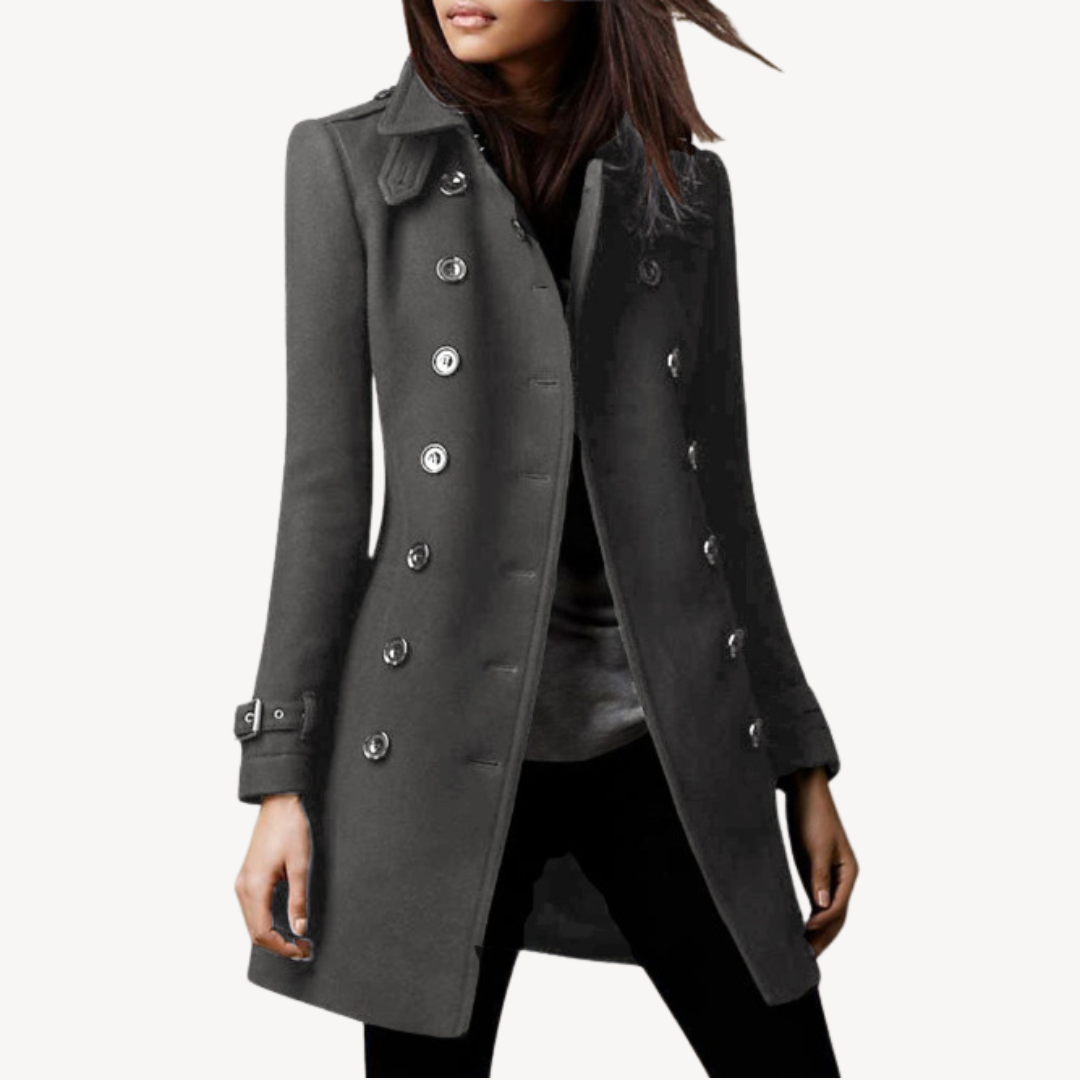 Loravelle | Damen-Peacoat aus Wolle 5