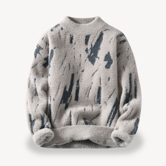 Loravelle | Flauschiger Strickpullover für Herren 0