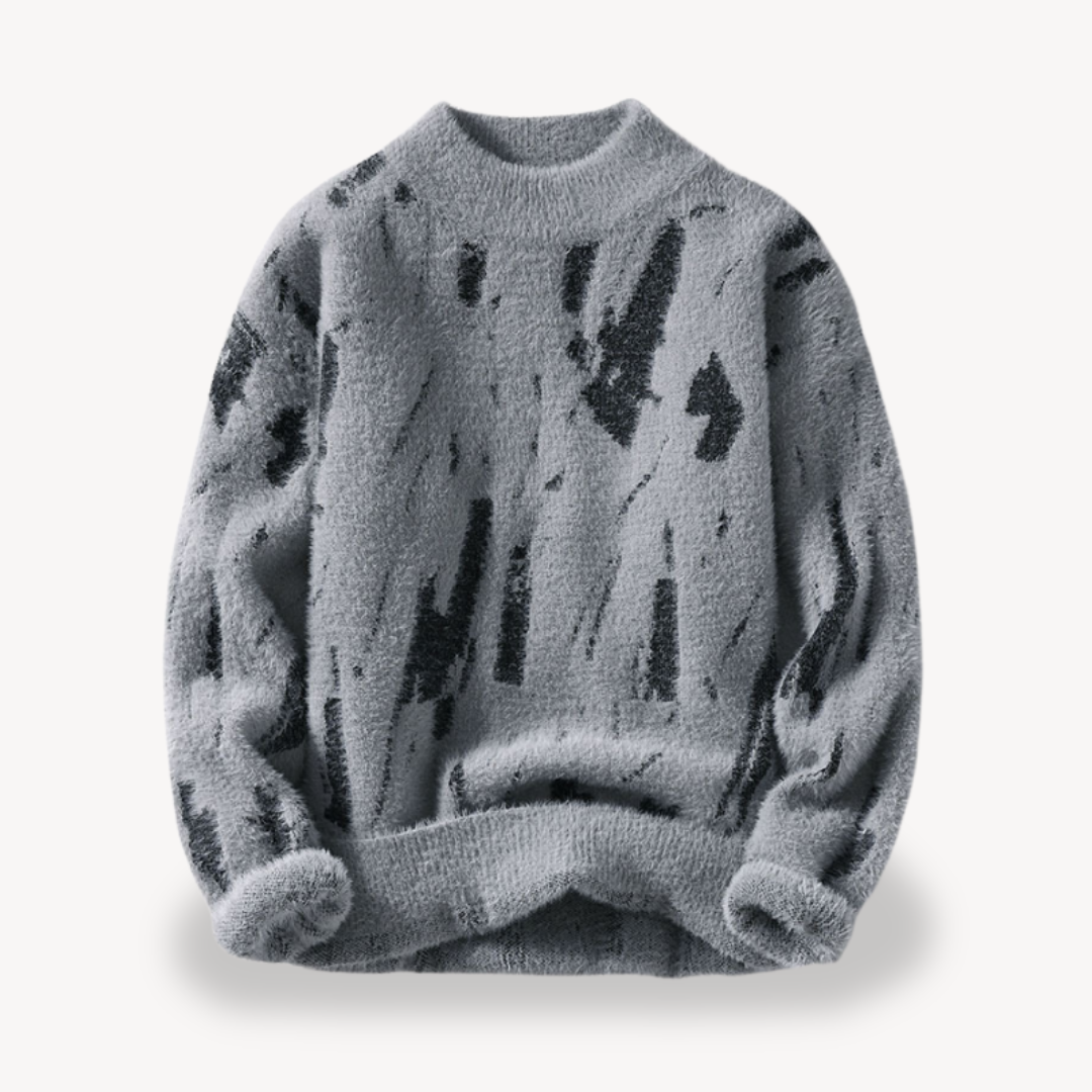 Loravelle | Flauschiger Strickpullover für Herren 2