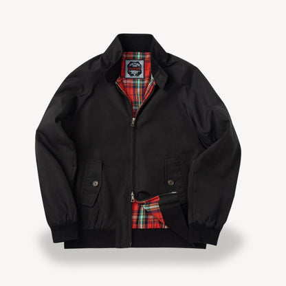 Loravelle | Harrington-Jacke mit kariertem Futter für Herren 5