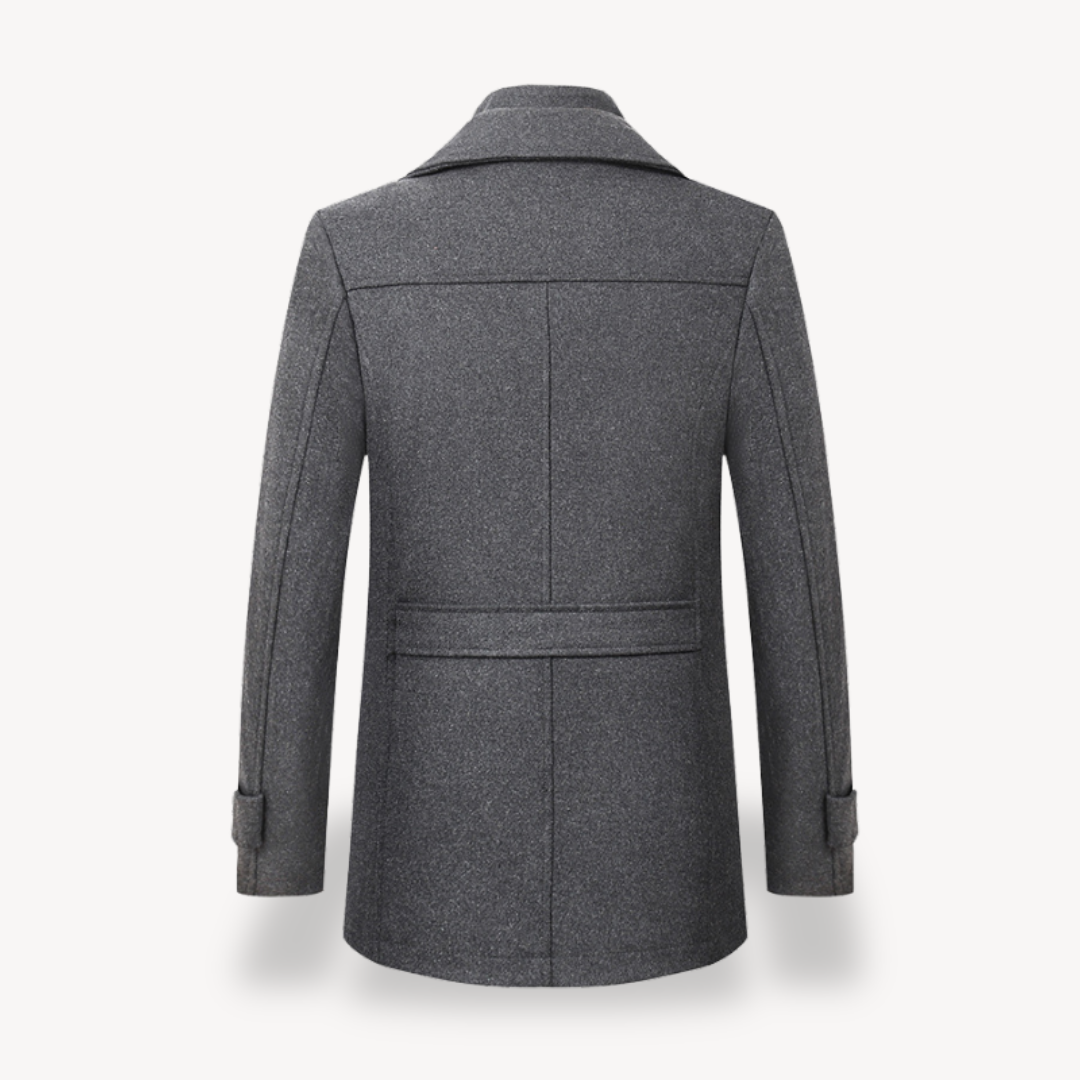 Loravelle | Herren-Peacoat aus Wollmischung 2