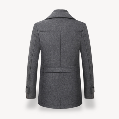 Loravelle | Herren-Peacoat aus Wollmischung 2