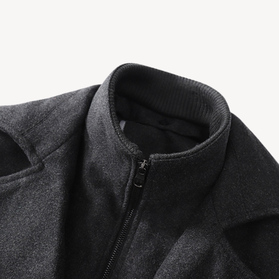 Loravelle | Herren-Peacoat aus Wollmischung 3