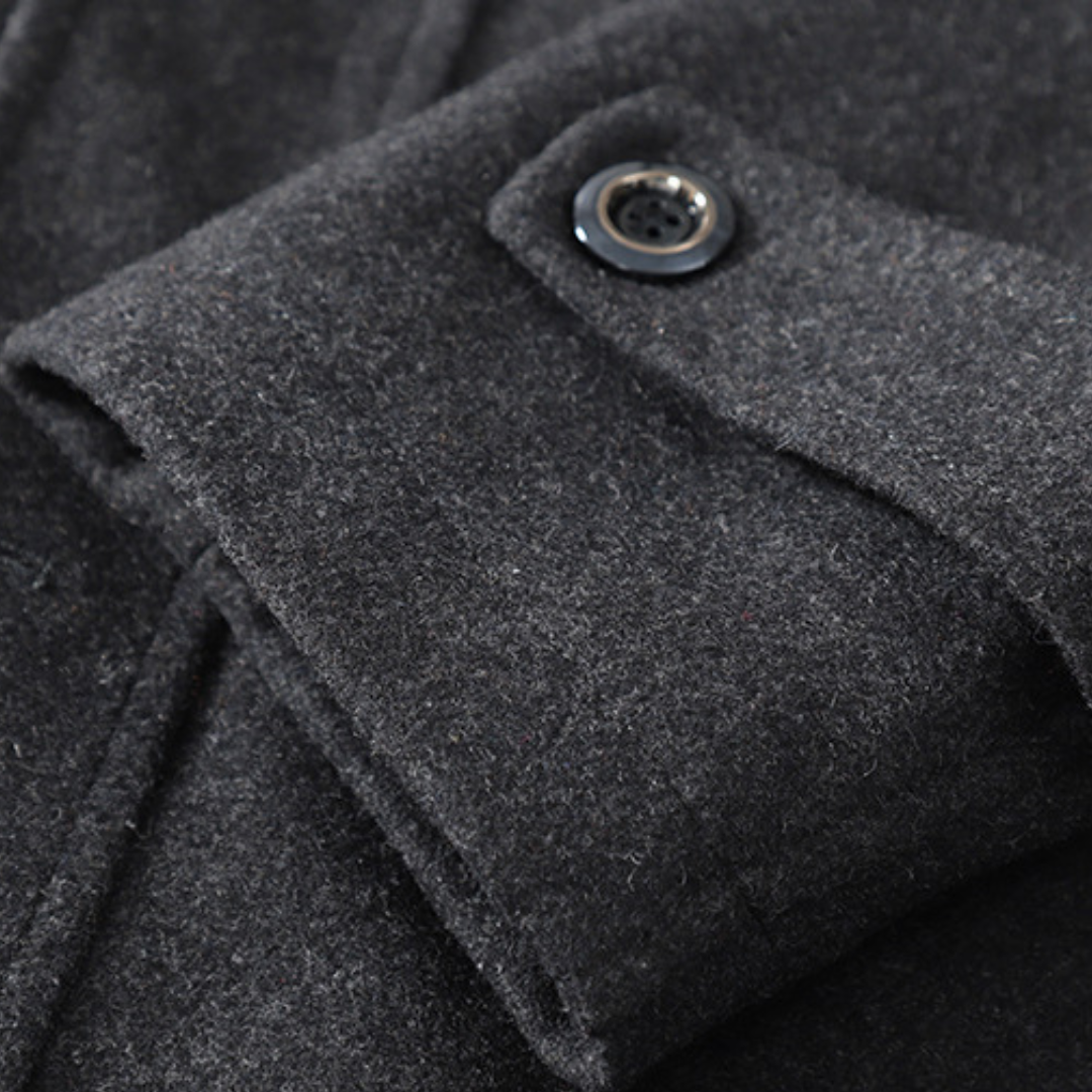 Loravelle | Herren-Peacoat aus Wollmischung 5