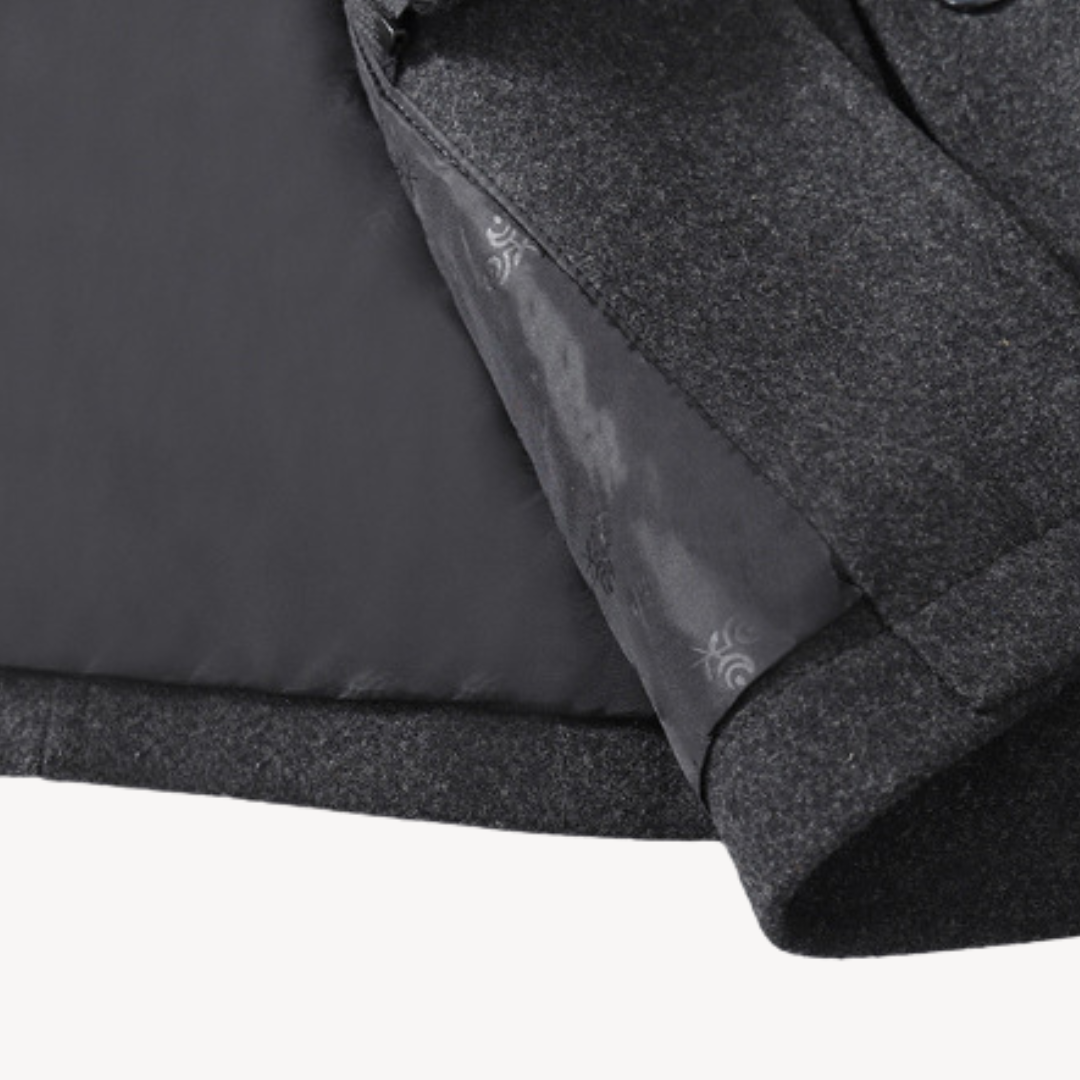 Loravelle | Herren-Peacoat aus Wollmischung 6